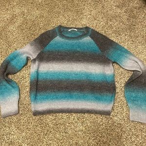 Blue and Grey Sweater